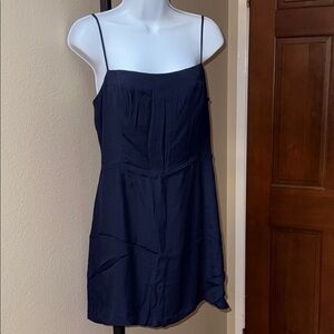 Wilfred Navy Mini Dress